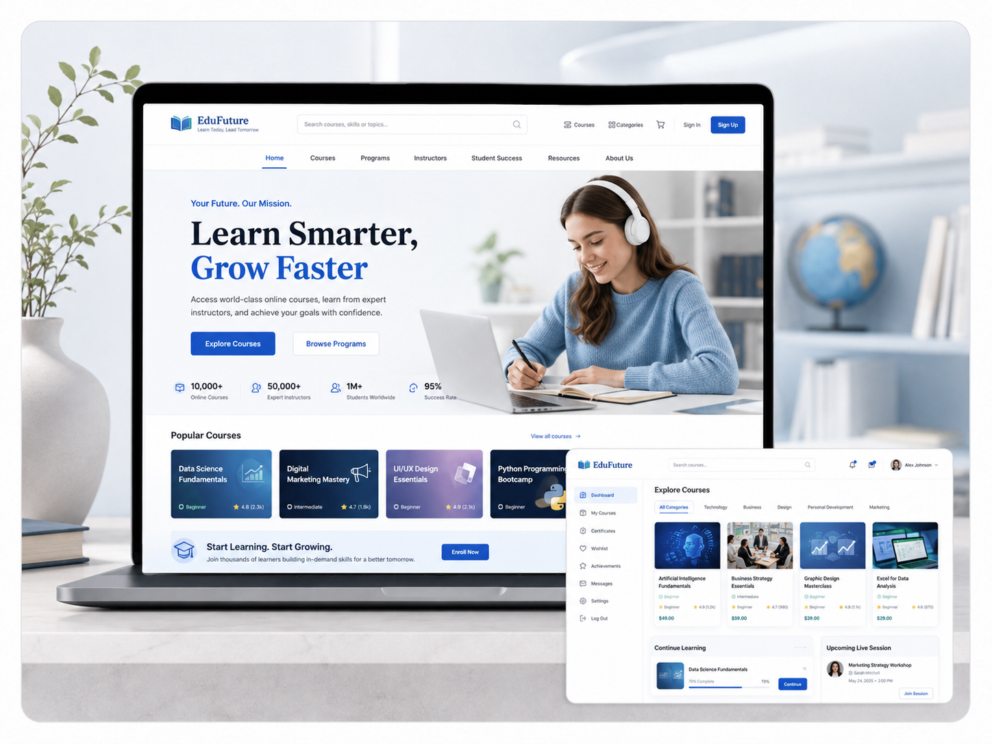 Dự án Website giáo dục EduFuture